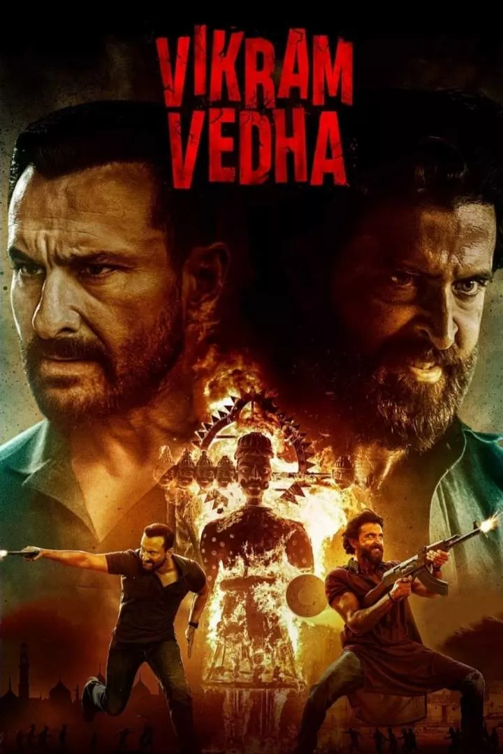 Download Vikram Vedha (2022) [Bollywood] Movie Mp4