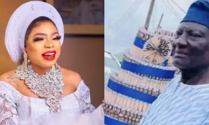 "You'll spray me nothing less than N200K" - Bobrisky gives conditions for those who want to attend his father's burial