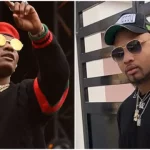 Fans dig out old tweet of Davido's cousin B-red shading Wizkid after he was seen having fun with him